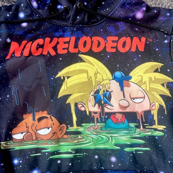 NWT Members Only x Nickelodeon Hoodie- L - Picture 8 of 11